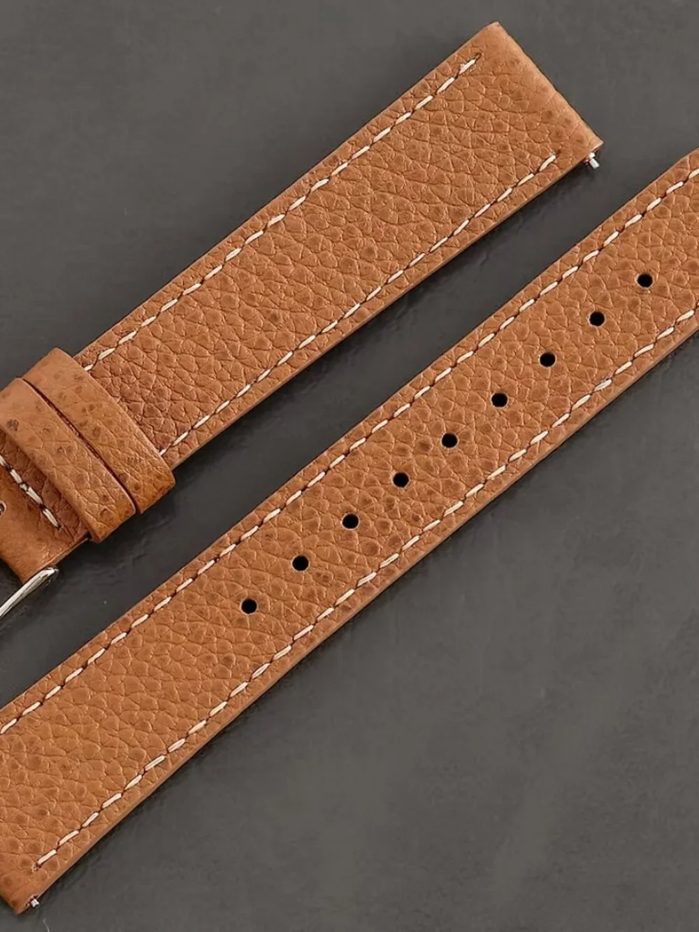 Kuoe Kyoto Watch Strap - Lychee Leather - 18mm